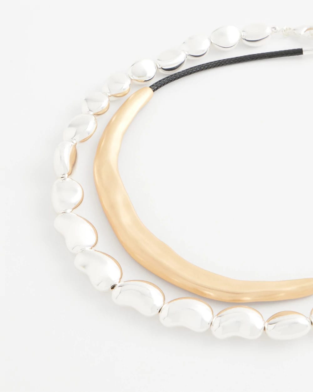 Mixed-Metal Collar Necklace - Chico's