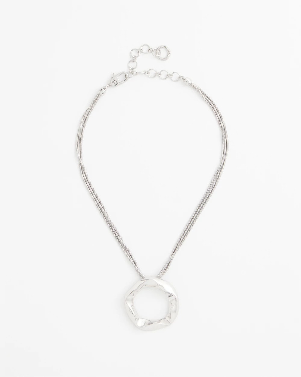 Short Circle Pendant Necklace - Chico's