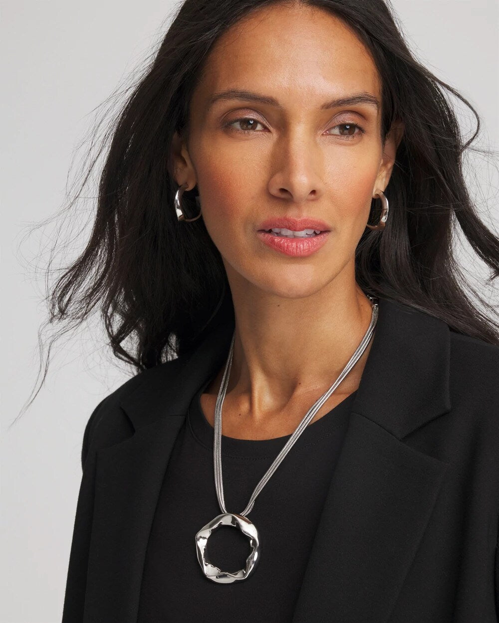 Short Circle Pendant Necklace - Chico's