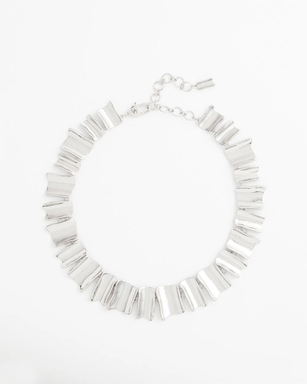 Silver Wave Collar Necklace - Chico's