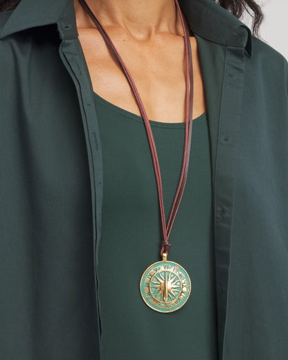 Sundial Medallion Pendant - Chico's