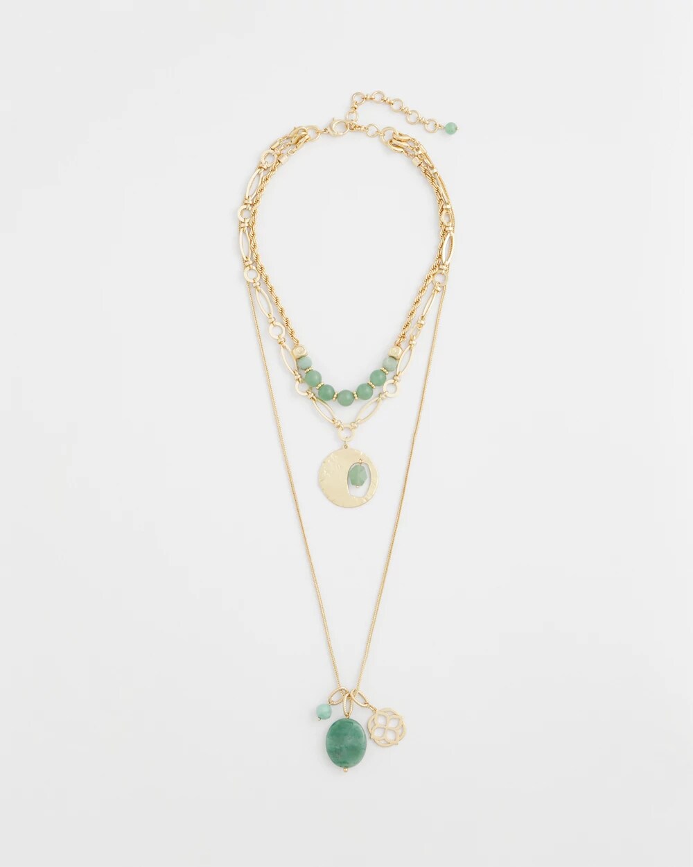 Convertible Triple-Strand Pendant Necklace - Chico's