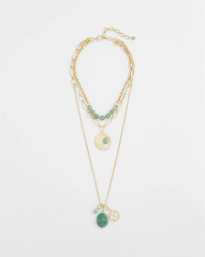 Convertible Triple-Strand Pendant Necklace - Chico's
