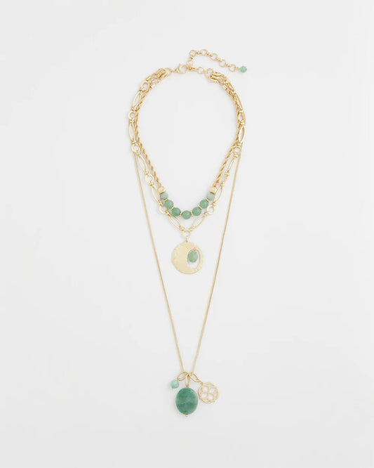 Convertible Triple-Strand Pendant Necklace - Chico's