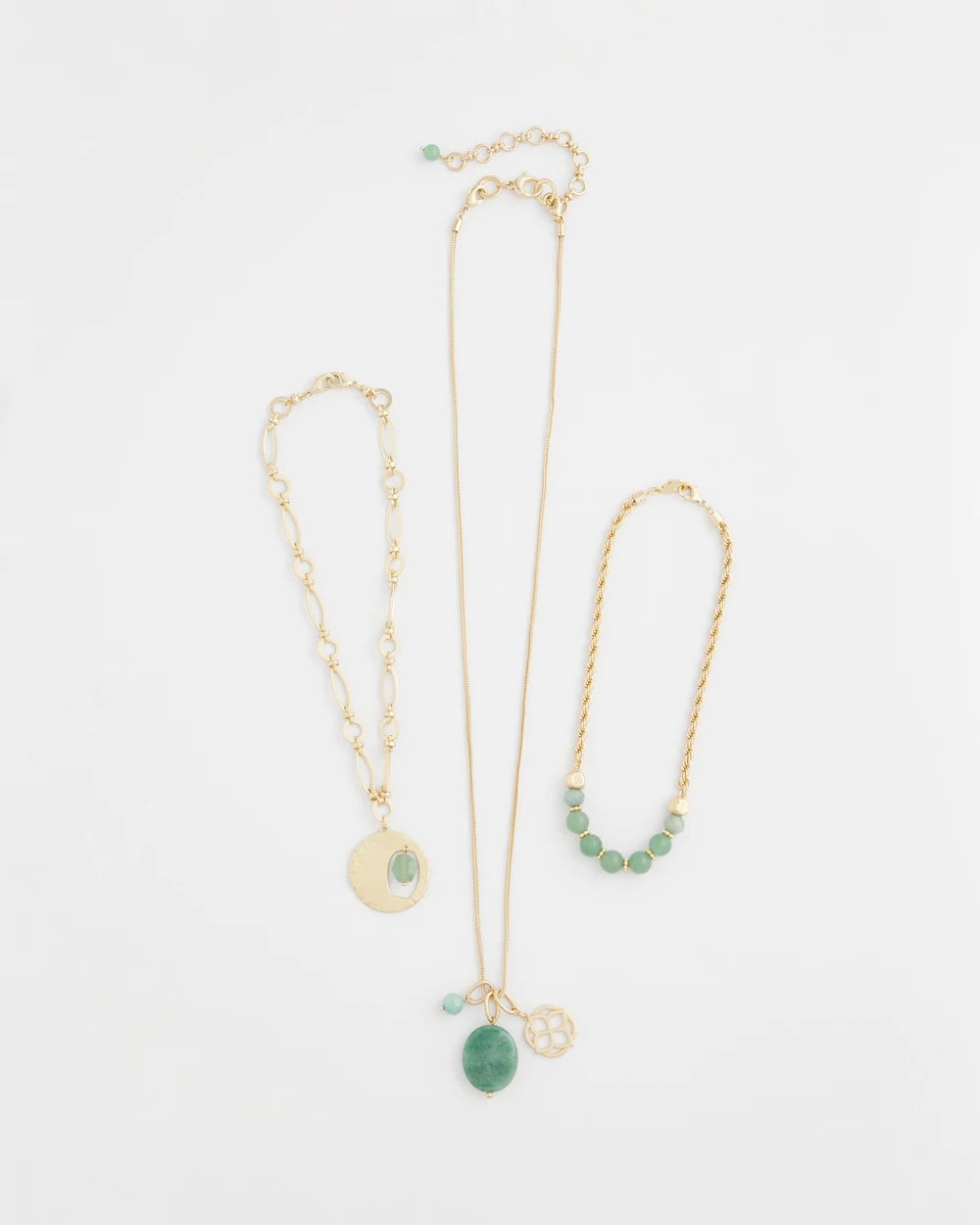 Convertible Triple-Strand Pendant Necklace - Chico's