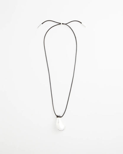 Silvertone Adjustable Pendant Necklace - Chico's