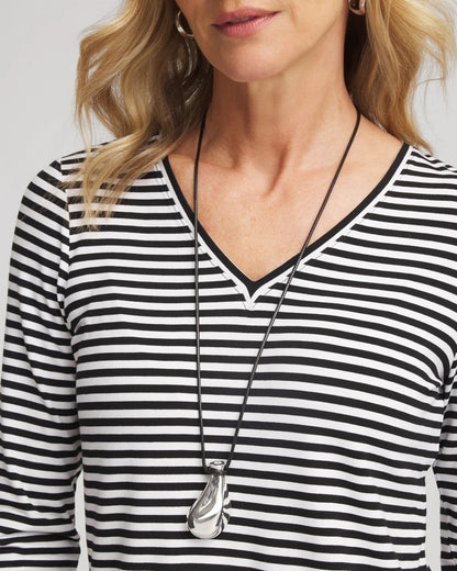 Silvertone Adjustable Pendant Necklace - Chico's