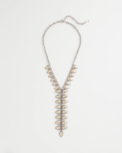 Vertical Pear Shaped Y-Drop Necklace - Chico's