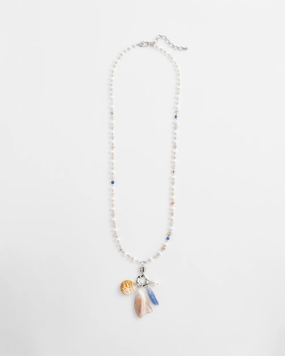 Seashell Beaded Pendant Necklace - Chico's