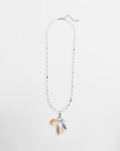 Seashell Beaded Pendant Necklace - Chico's