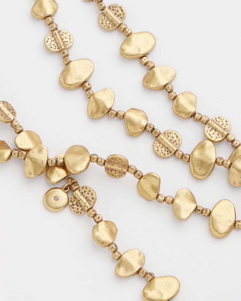 Gold Nugget Single Strand Necklace - Chico's