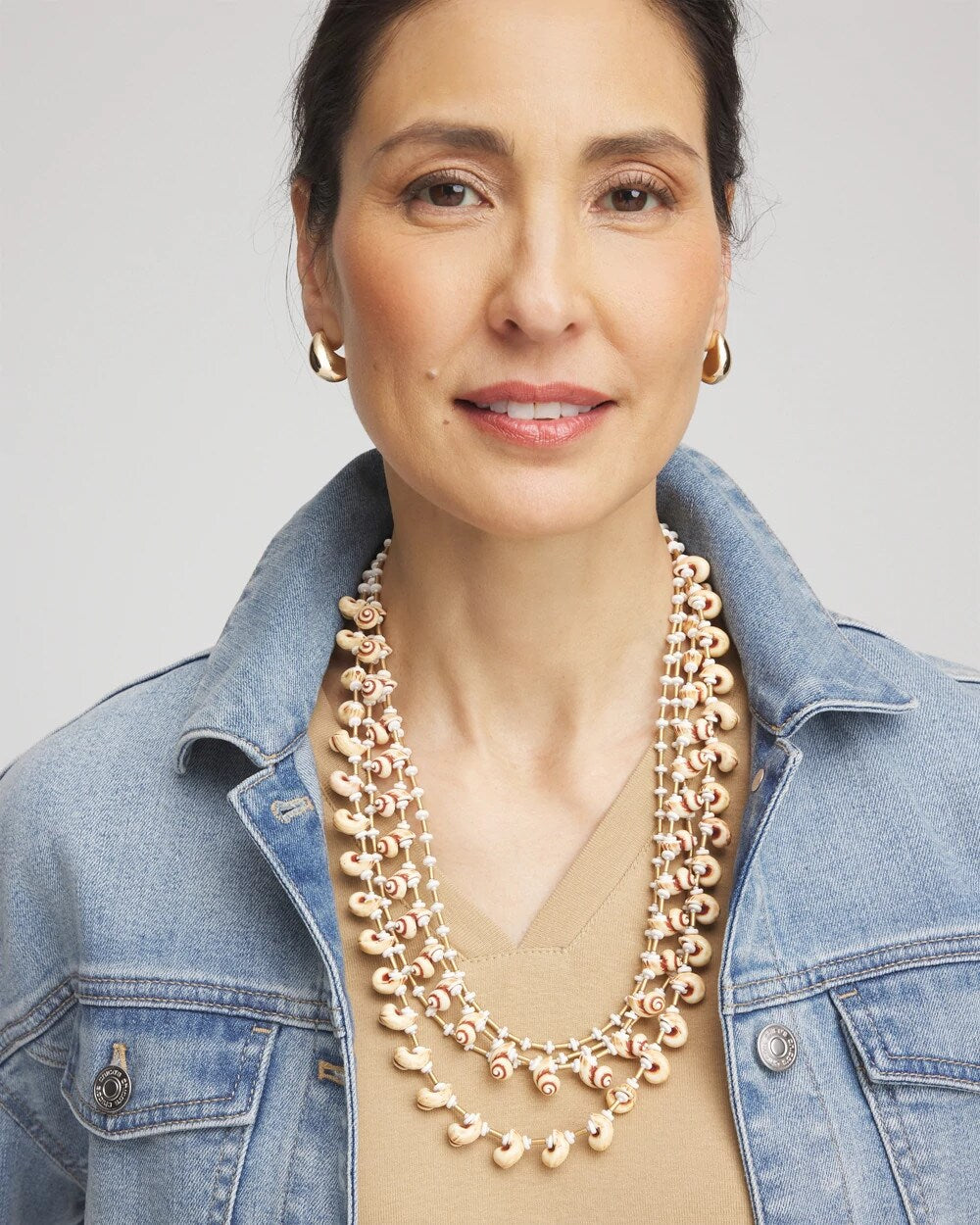 Multi-Strand Shell Necklace - Chico's