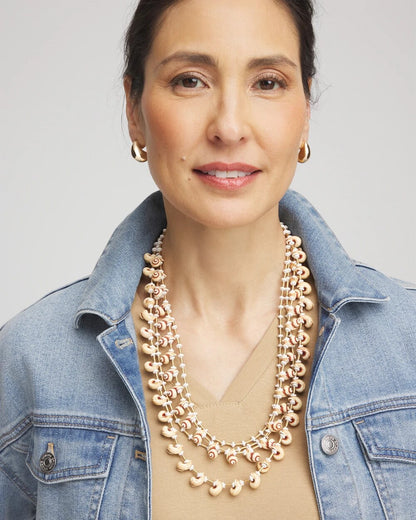 Multi-Strand Shell Necklace - Chico's