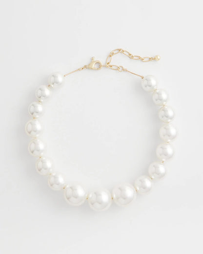 Large Pearl Collar Necklace - Chico's