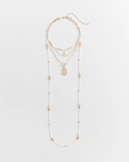 Convertible Beaded Pendant Necklace - Chico's