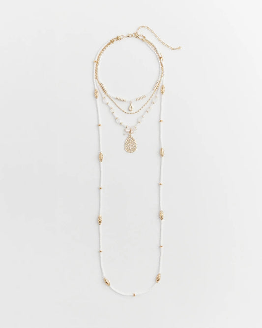 Convertible Beaded Pendant Necklace - Chico's