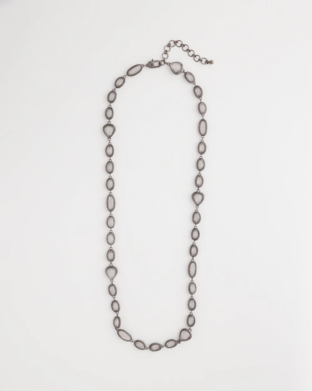 Frosted Quartz Single Strand Necklace - Chico's