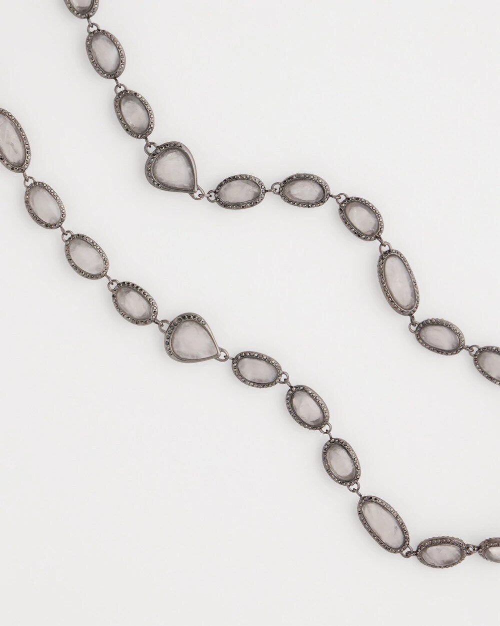 Frosted Quartz Single Strand Necklace - Chico's