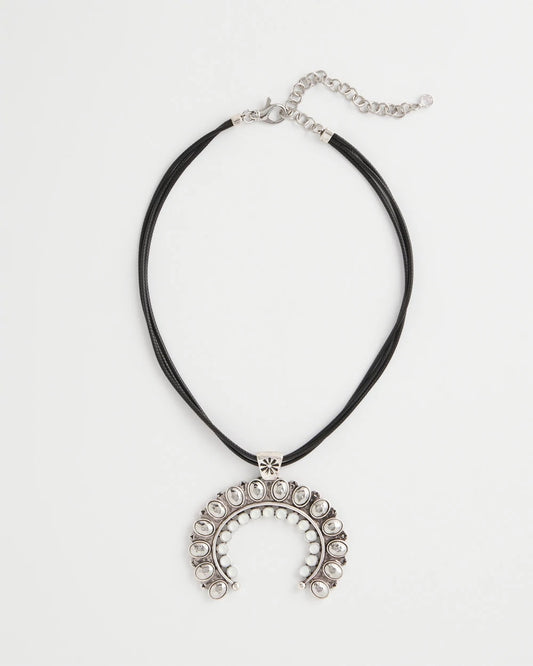 Short Horseshoe Pendant Necklace - Chico's