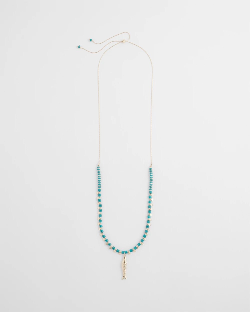 Turquoise Bead Necklace - Chico's