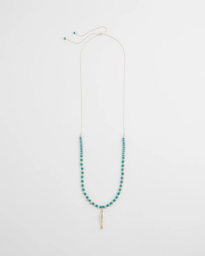 Turquoise Bead Necklace - Chico's