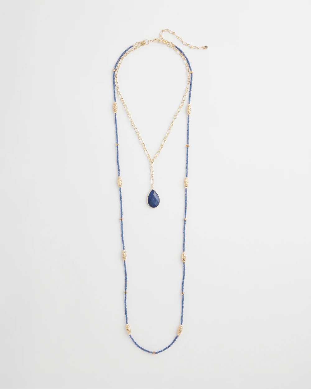 Convertible Beaded Pendant Necklace - Chico's