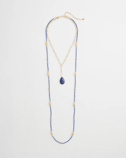 Convertible Beaded Pendant Necklace - Chico's