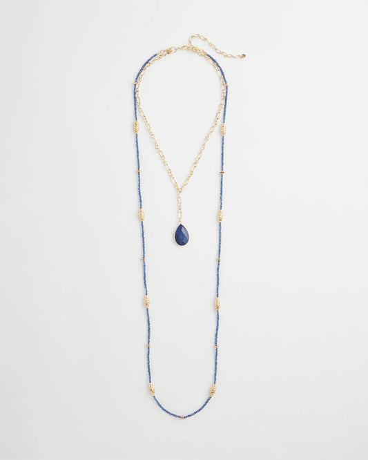 Convertible Beaded Pendant Necklace - Chico's