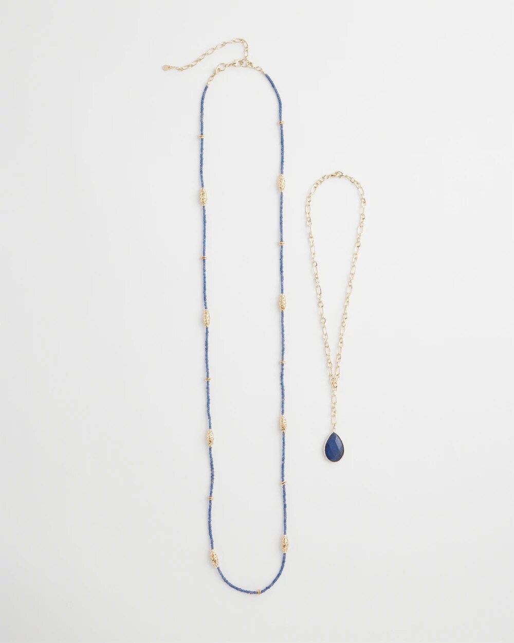 Convertible Beaded Pendant Necklace - Chico's