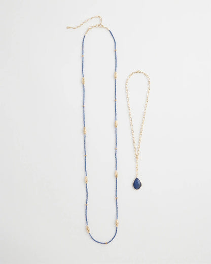 Convertible Beaded Pendant Necklace - Chico's