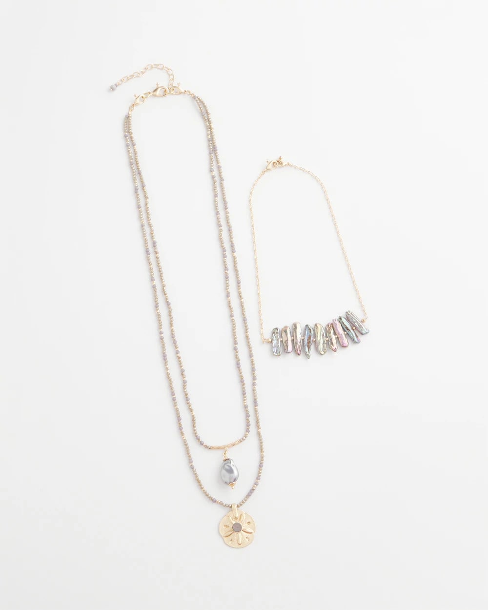 Convertible Abalone Pendant Necklace - Chico's