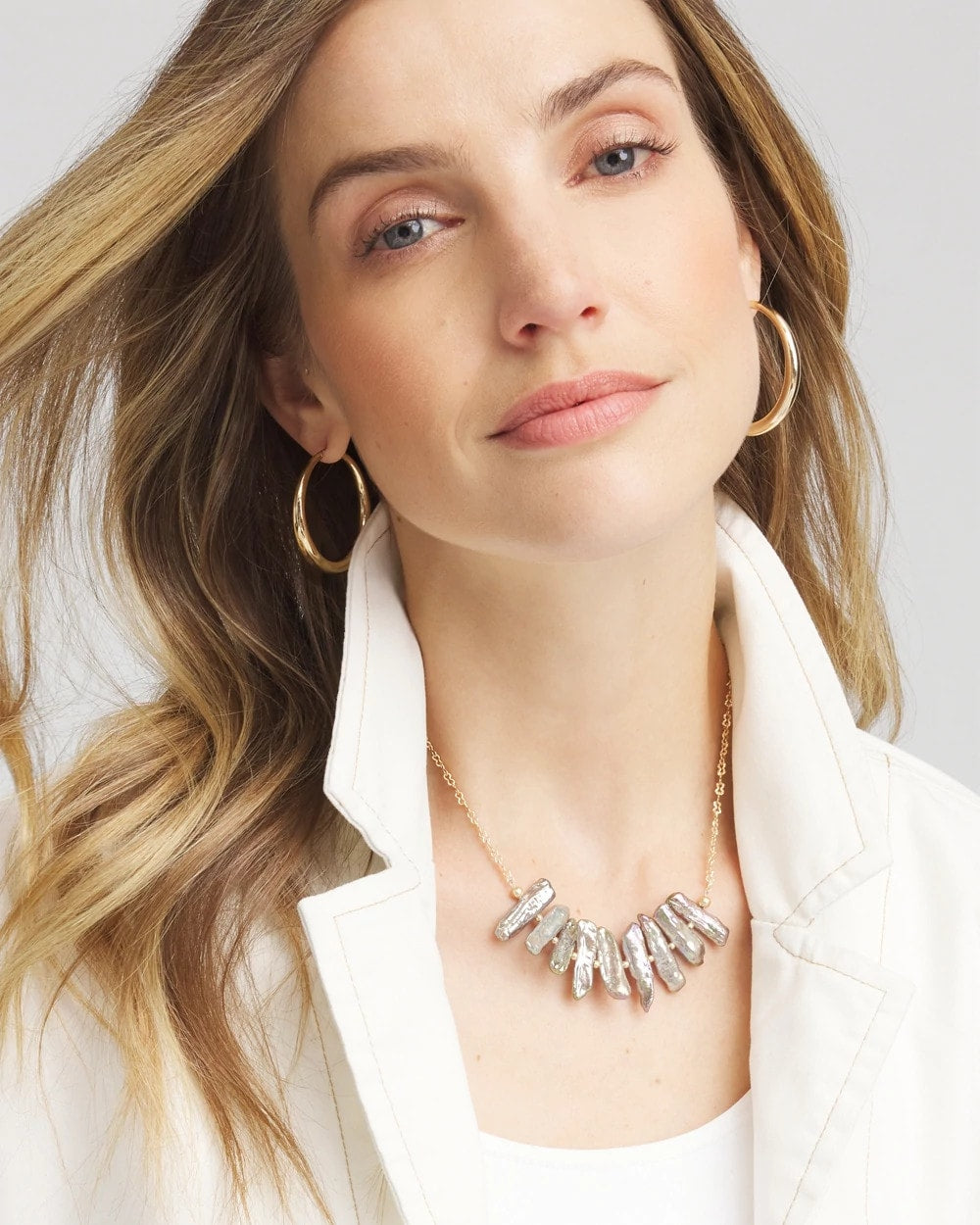 Convertible Abalone Pendant Necklace - Chico's