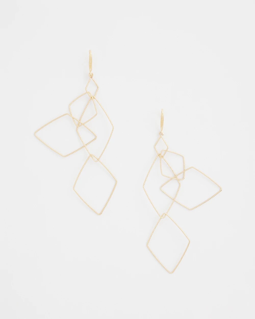 Diamond Shaped Linear Earrings - Chico's