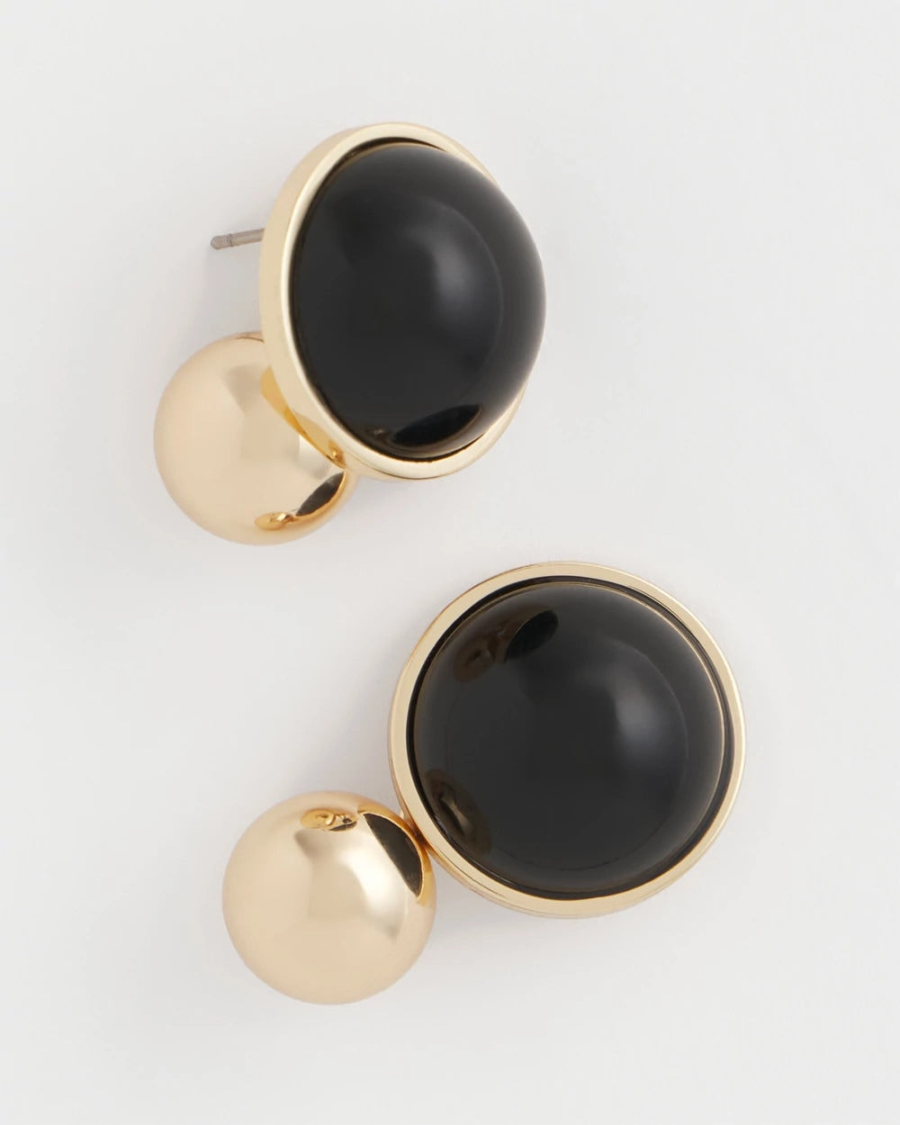 Black Sphere Drop Earrings - Chico's