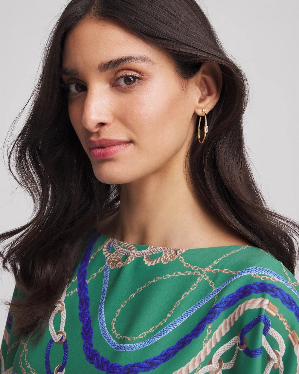 Gold Oval Hoop Earrings - Chico's