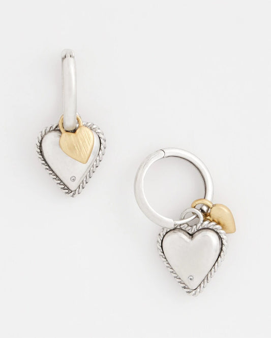 Heart Charm Earrings - Chico's