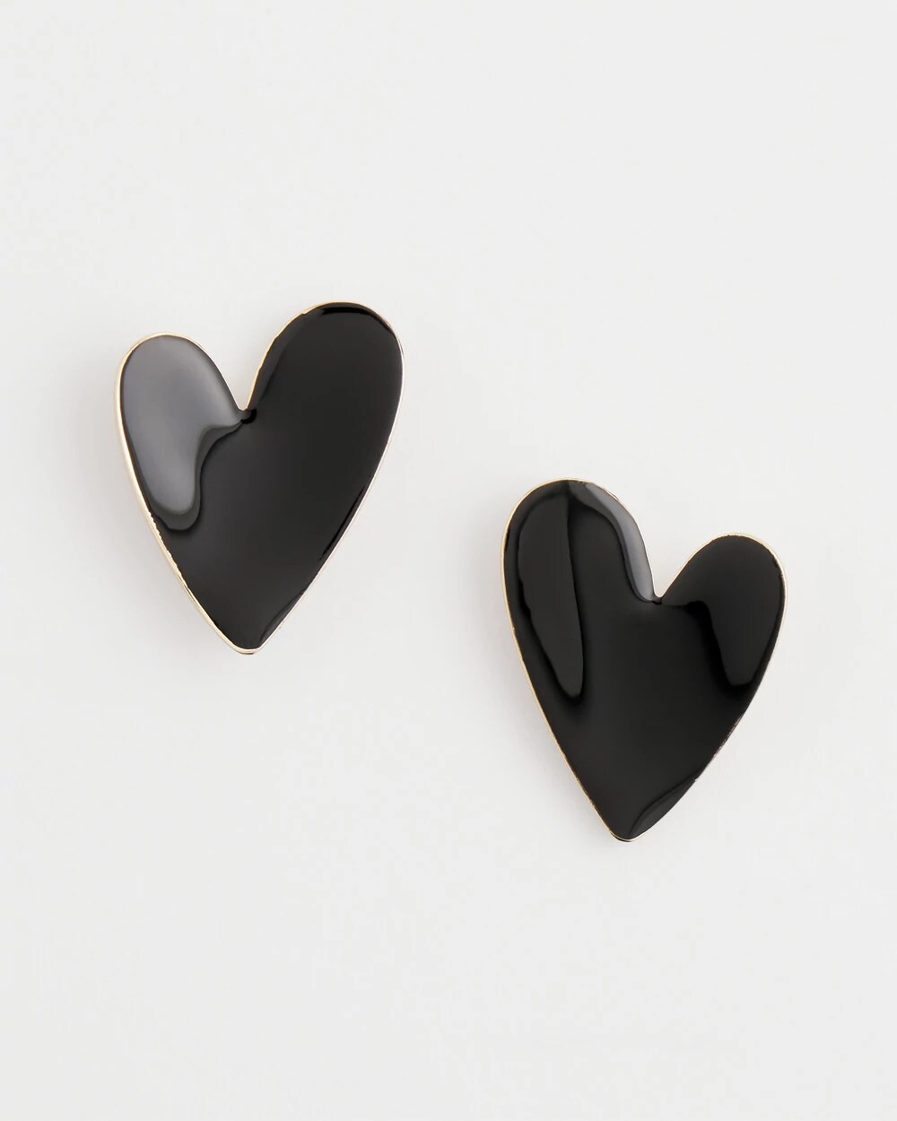 Black Heart Earrings - Chico's
