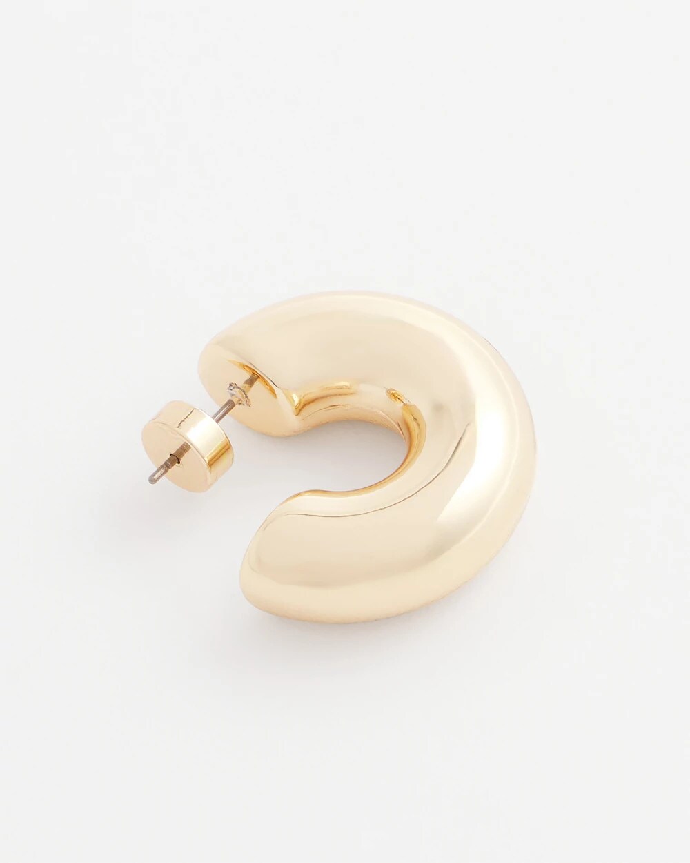 Gold Puff Hoop Earrings - Chico's