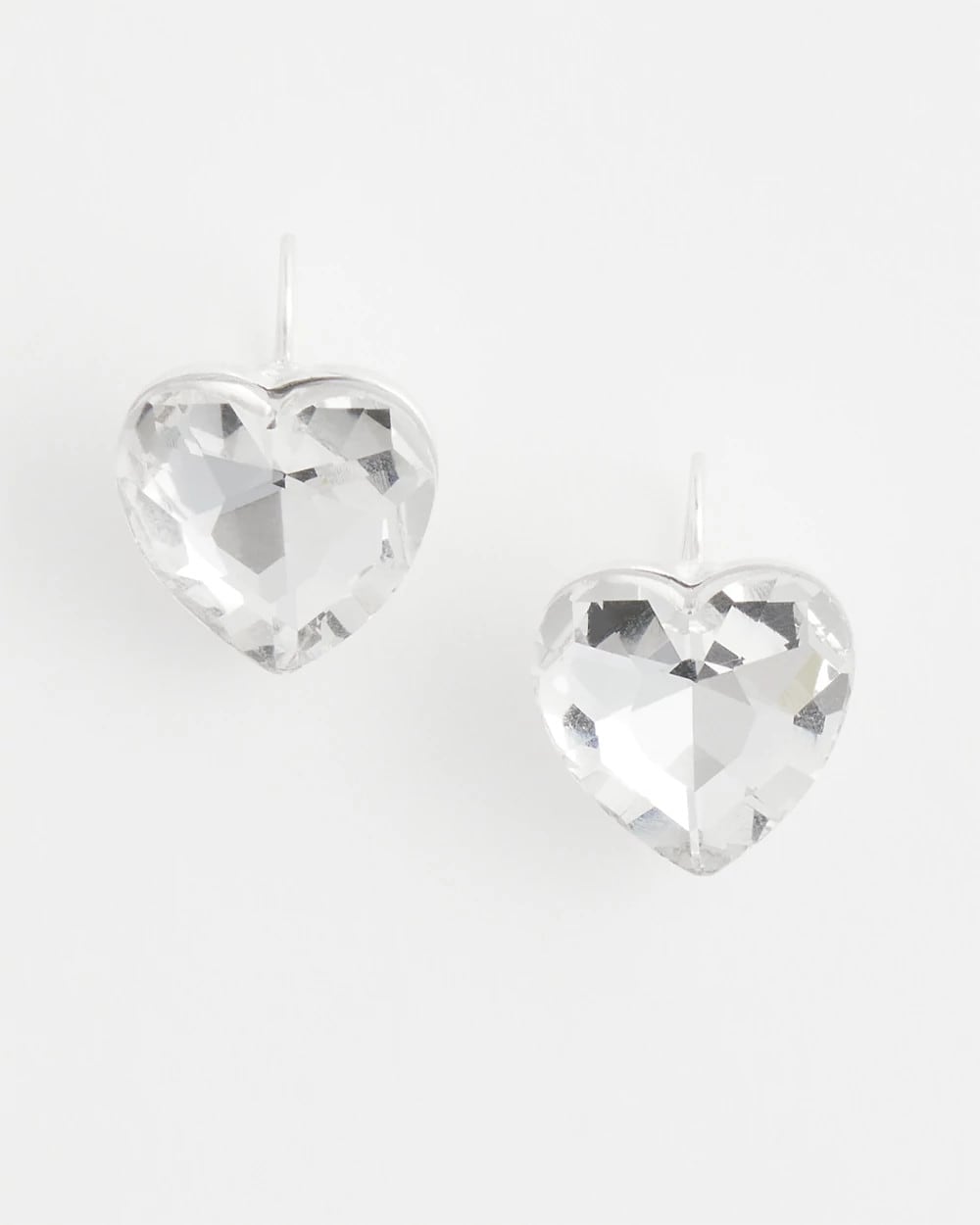 Crystal Heart Gem Drop Earrings - Chico's