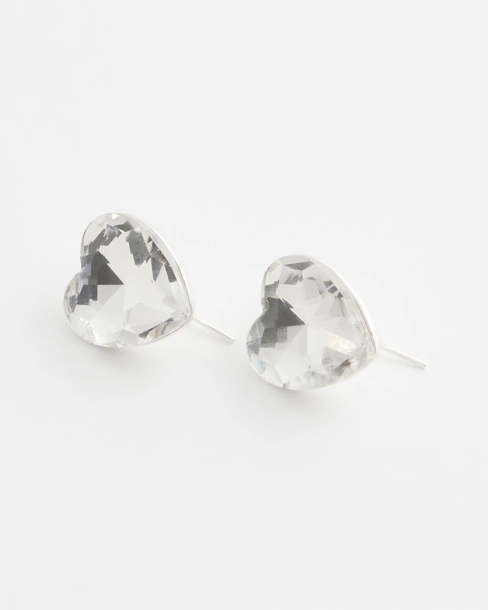 Crystal Heart Gem Drop Earrings - Chico's