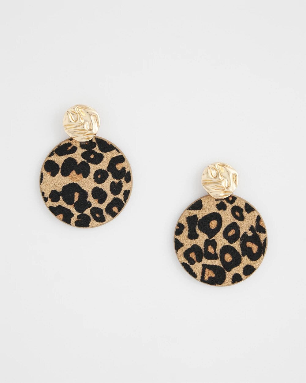 Round Haircalf Earrings - Chico's