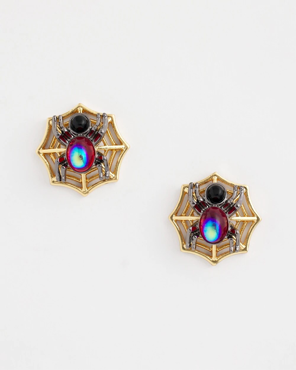 Spider Web Glitz Earrings - Chico's
