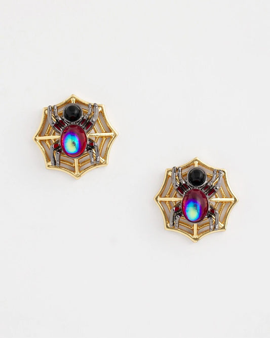 Spider Web Glitz Earrings - Chico's