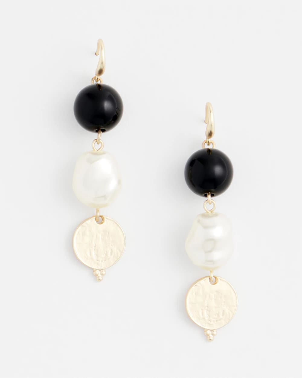 Linear Gold Pearl Earrings - Chico's