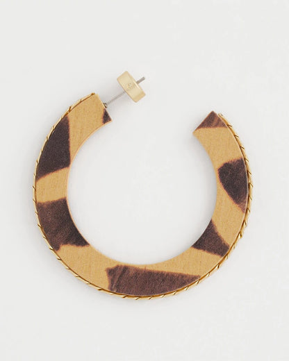 Animal Wood Hoop Earrings - Chico's