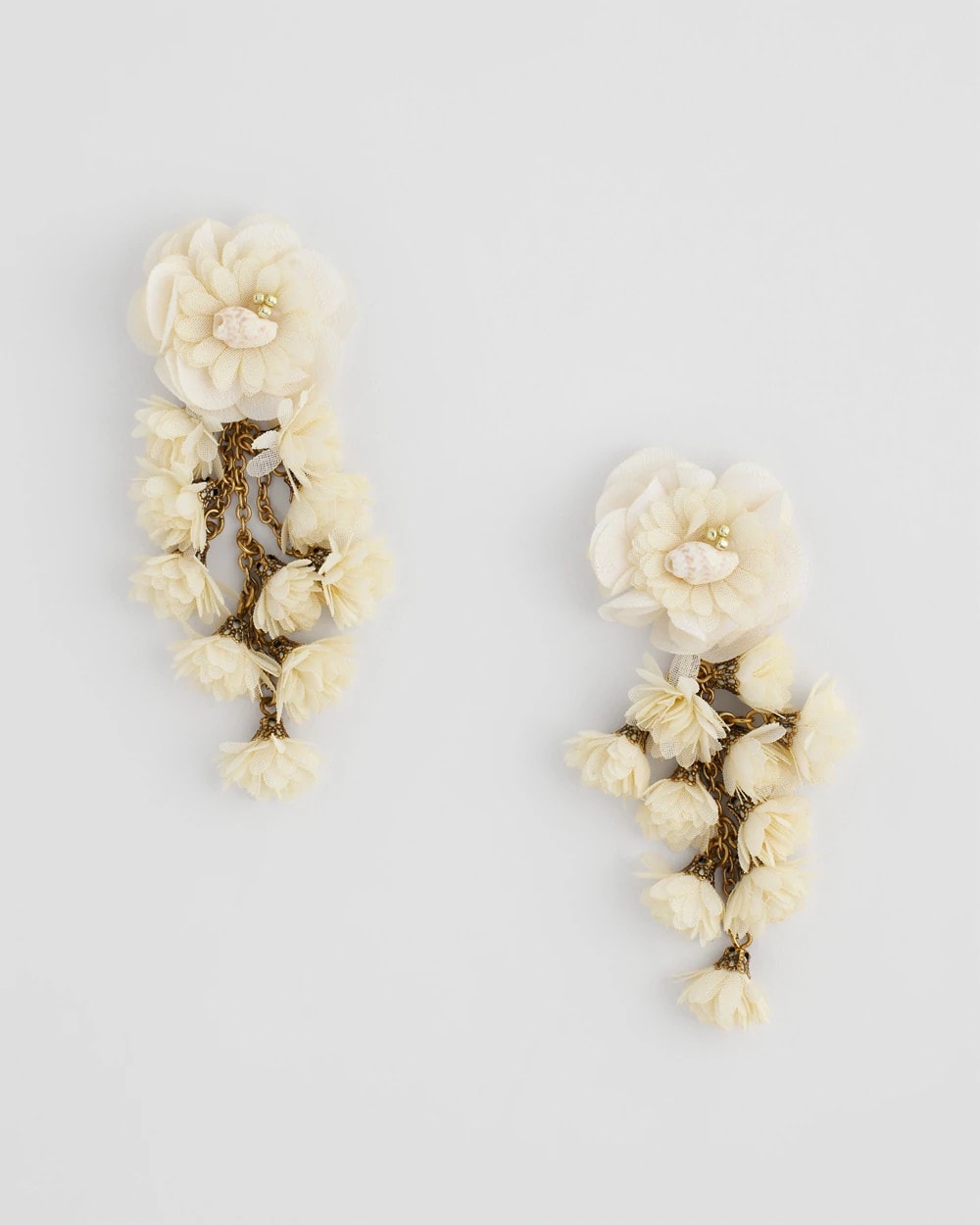 No Droop® Flower & Conch Shell Earrings - Chico's