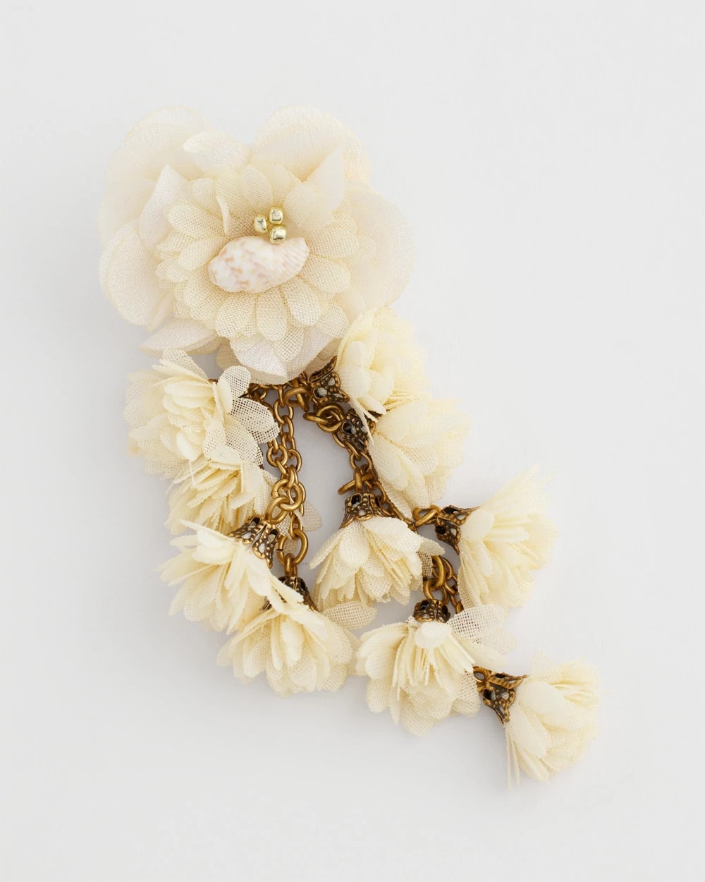 No Droop® Flower & Conch Shell Earrings - Chico's