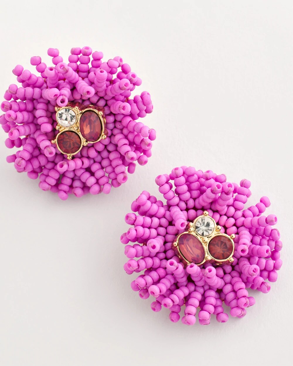 No Droop® Seed Bead Stud Earrings - Chico's