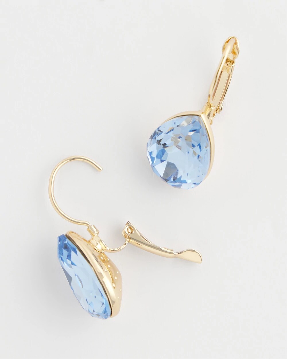 Aqua Gem Teardrop Earrings - Chico's