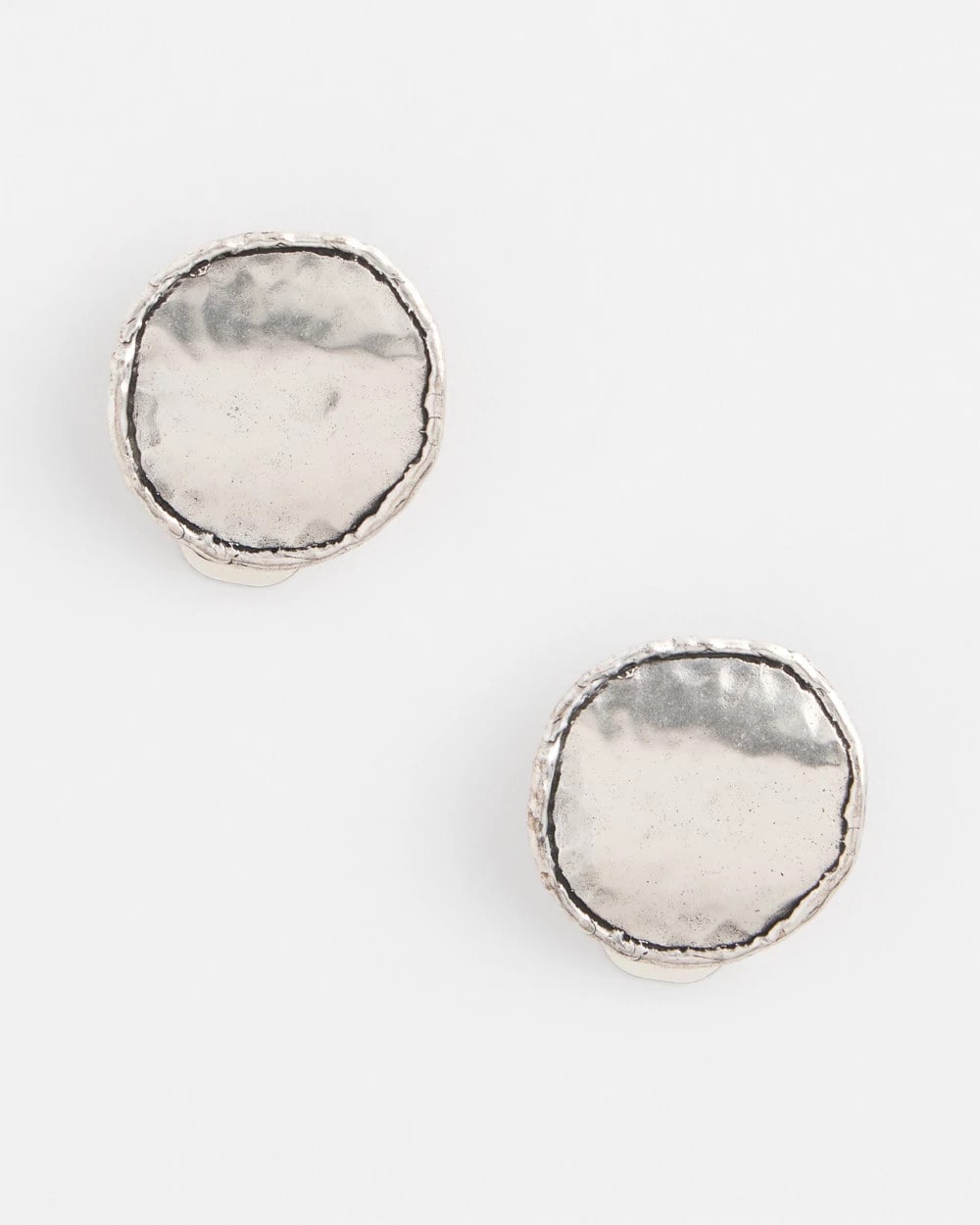 No Droop™ Silver Tone Clip-On Earrings - Chico's